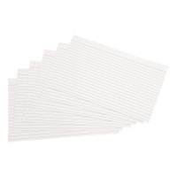 5 Star Office Record Cards Ruled Both Sides 8x5in 203x127mm White [Pack 100]