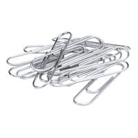 5 Star Office Paperclips Metal Large Length 33mm Plain [Pack 10x100]