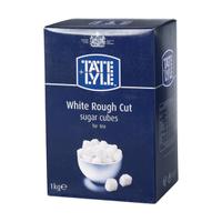 Tate & Lyle White Sugar Cubes Rough-cut 1 Kg Ref 412090