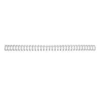 GBC Binding Wire Elements 34 Loop for 85 Sheets 9.5mm A4 Silver Ref RG810697 [Pack 100]