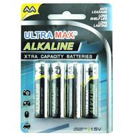 5 Star Value Alkaline Batteries AA [Pack 4]