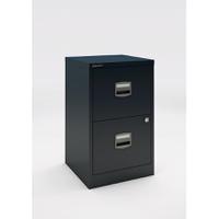 Trexus Soho A4 2 Drawer Cabinet Black 413x400x672mm Ref 678081