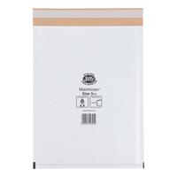 Jiffy Mailmiser Protective Envelopes Bubble-lined Size 3 220x320mm White Ref JMM-WH-3 [Pack 50]
