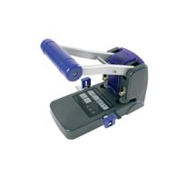 Rapesco Germ-Savvy® Antibacterial: ECO P1100 - High Capacity/ Heavy Duty Punch - 100 sheets - Grey