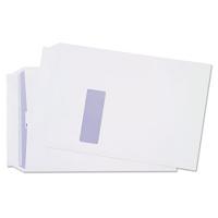 PremierTeam C5 Pocket Envelope Window Printed Interior Self-Seal 100gsm 229x162mm White [Pack 500]