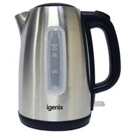 Igenix Kettle Cordless 2200W 1.7 Litre Brushed Stainless Steel Ref IG7731