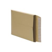 PremierTeam Gusset Envelope Peel & Stick 25mm Gusset 140gsm 381x254mm Manilla [Box 125]