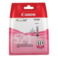 Canon CLI-521M Inkjet Cartridge Page Life 450pp 9ml Magenta Ref 2935B001AA