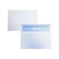 PremierTeam C5 Wallet Envelope Printed Security Interior Self-Seal 110gsm 229x162mm White [Pack 500]