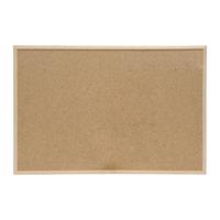 5 Star Office Noticeboard Cork with Pine Frame W900xH600mm