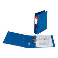 5 Star Office Lever Arch File Polypropylene Capacity 70mm Foolscap Blue [Pack 10]