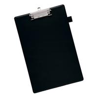 5 Star Office Standard Clipboard with PVC Cover Foolscap Black