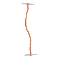 5 Star Office Treasury Tags Plastic-ended Length 101mm Orange [Pack 100]