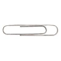 5 Star Office Giant Paperclips Metal Extra Large Length 51mm Plain [Pack 1000]
