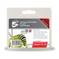 5 Star Office Remanufactured Inkjet Cartridge Page Life 312pp 12ml Tri-Colour [Canon CL-41 Alternative]