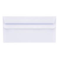 5 Star Office Envelopes PEFC Wallet Self Seal 80gsm DL 220x110mm White Retail Pack [Pack 50]