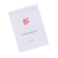 5 Star Office Binding Covers 300micron A4 Frosted [Pack 100]