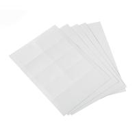 5 Star Office Badge Inserts 54x90mm 20 Sheets of 10 [200 Inserts]
