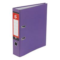 5 Star Office Lever Arch File 70mm A4 Purple [Pack 10]