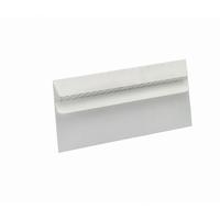 5 Star Eco Envelopes Wallet Recycled Self Seal Window 90gsm DL 220x110mm White [Pack 500]