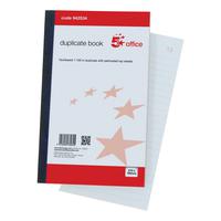 5 Star Office Duplicate Book with Carbon Ruled Indexed and Perforated 100 Sets 210x130mm