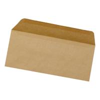 5 Star Office Envelopes FSC Wallet Recycled Lightweight Gummed 75gsm DL 220x110mm Manilla [Pack 1000]