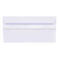 5 Star Office Envelopes PEFC Wallet Self Seal 80gsm DL 220x110mm White [Pack 1000]