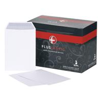 Plus Fabric Envelopes PEFC Pocket Self Seal 120gsm C5 229x162mm White Ref D26170 [Pack 500]