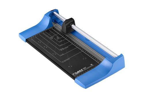Dahle 507 A4 Personal Trimmer - cutting length 320 mm/cutting capacity 0.8 mm, Color ID - easy blue