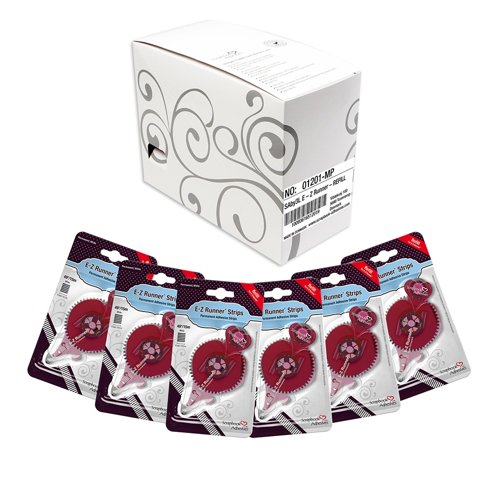 E-Z Runner Refill Permanent Strips Multipack of 6