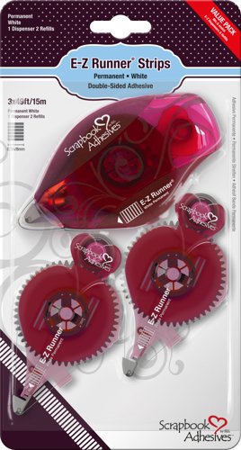 E-Z Runner Refillable Strips Value Pack (1 Dispenser / 2 Refills)