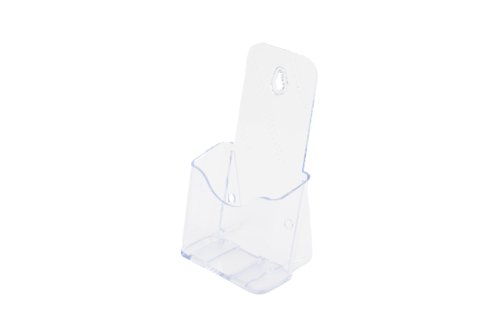 Twinco A6 Desktop and Wall Mountable Clear Literature Holder