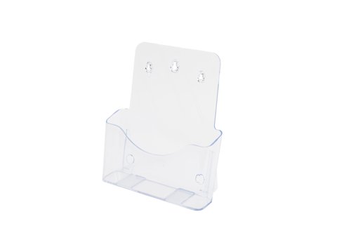 Twinco A4 Desktop and Wall Mountable Clear Literature Holder
