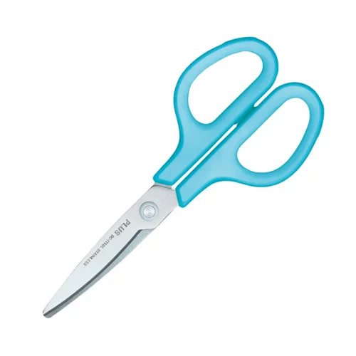 Plus By Pentel Fitcut Curve Smart Stainless Steel Left-Handed Scissors 175mm Blue 35055