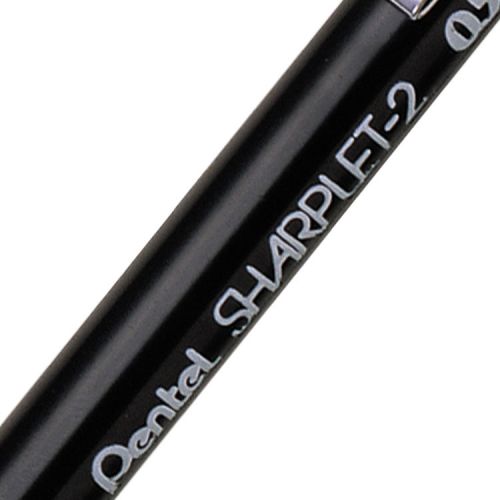 Pentel Sharplet-2 Mechanical Pencil HB 0.5mm Lead Black Barrel (Pack 12) - A125-A