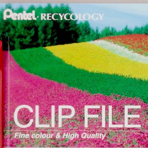Recycology from Pentel is a rage of filing products, display books, writing and drawing instruments which help to make the world’s resources go further.  Made from at least 50% recycled materials, the products use fewer valuable virgin resources than standard equivalents, without compromising quality. The DCB14 Clip Files mixed has 10 files in assorted colours.  Many products in the range are long-lasting, refillable and/or reusable.  Inspired by the concept of the 3Rs – Reduce, Reuse, Recycle – Recycology products also incorporate the style and performance associated with Pentel.  So, now you can enhance your environment, as well as help to protect it