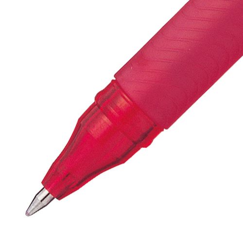 16748PE - Pentel Energel XM Gel Rollerball Pen 0.7mm Tip 0.35mm Line Red (Pack 12) - BL57-BO