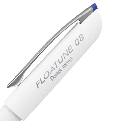 Pentel Floatune Rollerball Pen 0.8mm Blue (Pack of 12) BY108-CX PE05939 Buy online at Office 5Star or contact us Tel 01594 810081 for assistance