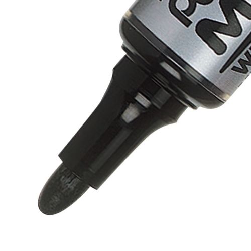 Pentel Maxiflo Whiteboard Marker Bullet Tip 3mm Line Black (Pack 12) - MWL5M-AO