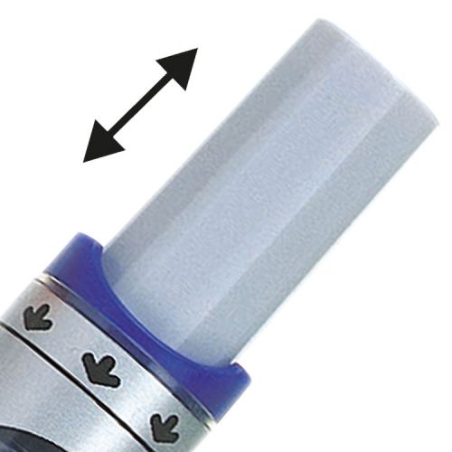 17455PE - Pentel Maxiflo Whiteboard Marker Bullet Tip 3mm Line Blue (Pack 12) - MWL5M-CO