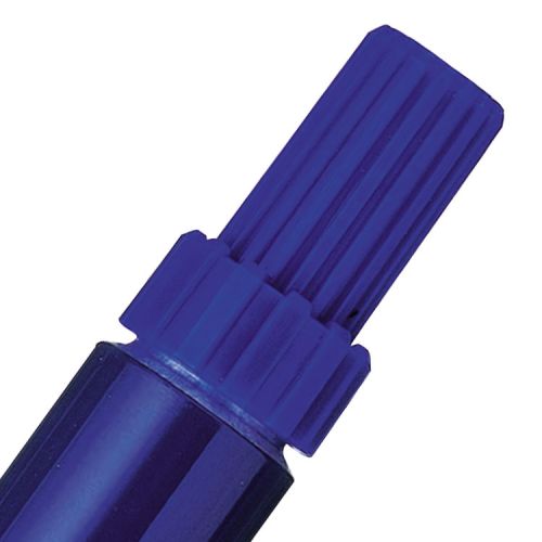 Pentel N50 Permanent Marker Bullet Tip 2.2mm Line Blue (Pack 12) - N50-C