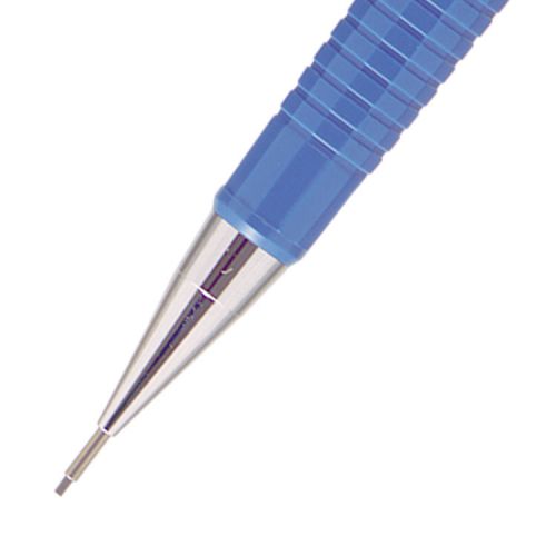 PE04025 Pentel P200 Automatic Pencil Medium 0.7mm Blue Barrel (Pack of 12) P207