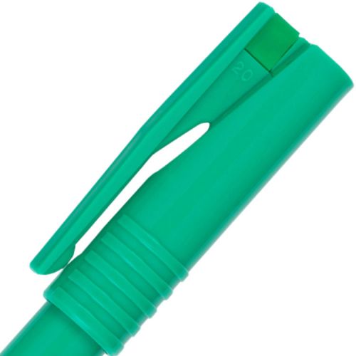 Pentel R50 Rollerball Pen 0.8mm Tip 0.4mm Line Green (Pack 12) - R50-D Ballpoint & Rollerball Pens 17126PE