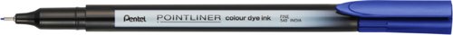 Pointliner Colour Fineliner 0.4mm Line Blue (Pack 12) - S40-C