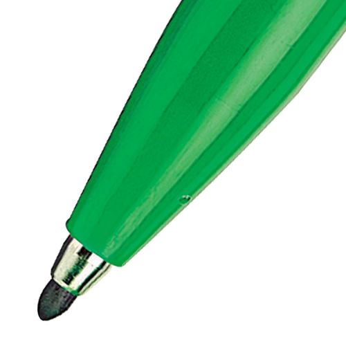 Pentel Sign Pen S520 Fibre Tipped 2.0mm Tip 1.0mm Line Green Ref S520-D [Pack 12]