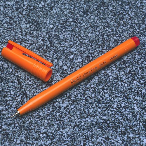 Pentel S570 Ultrafine Red 0.3mm - SINGLE Pen