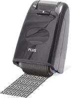 Plus By Pentel Guard Your ID Camouflage Self-Inking Roller Stamp With Refill Black 59144