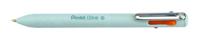 Pentel IZEE 4 Colour Ballpoint Pen Fashion 1.0mm Tip 0.5mm Line (Pack 12) BXC470-LC