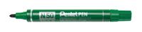 Pentel N50 Permanent Marker Bullet Tip 2.2mm Line Green (Pack 12) - N50-D