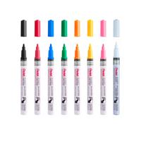 Pentel Paint Marker Fine Bullet Tip Assorted Classic Colours (Pack 8) - YMSP10/8-M